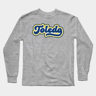 Retro Toledo Script Long Sleeve T-Shirt